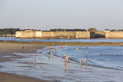 Plage des Toulhars à Larmor-Plage