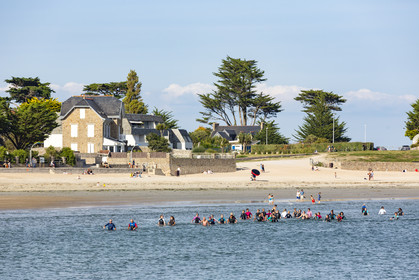 Plage des Toulhars à Larmor-Plage