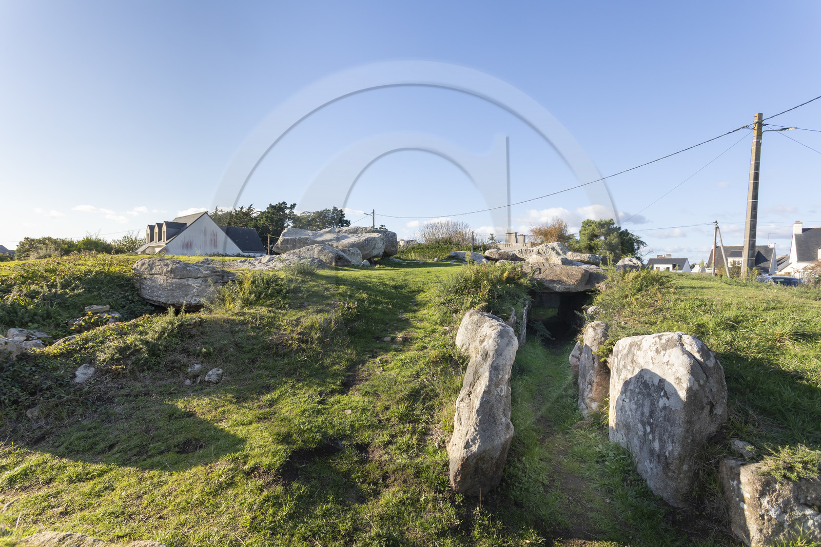 Le tumulus de Rondossec à Plouharnel
