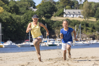 Balade en famile au bord de la Laïta _ Guidel