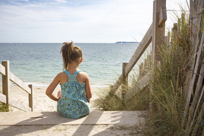 Plage de Kerguelen à Larmor-Plage