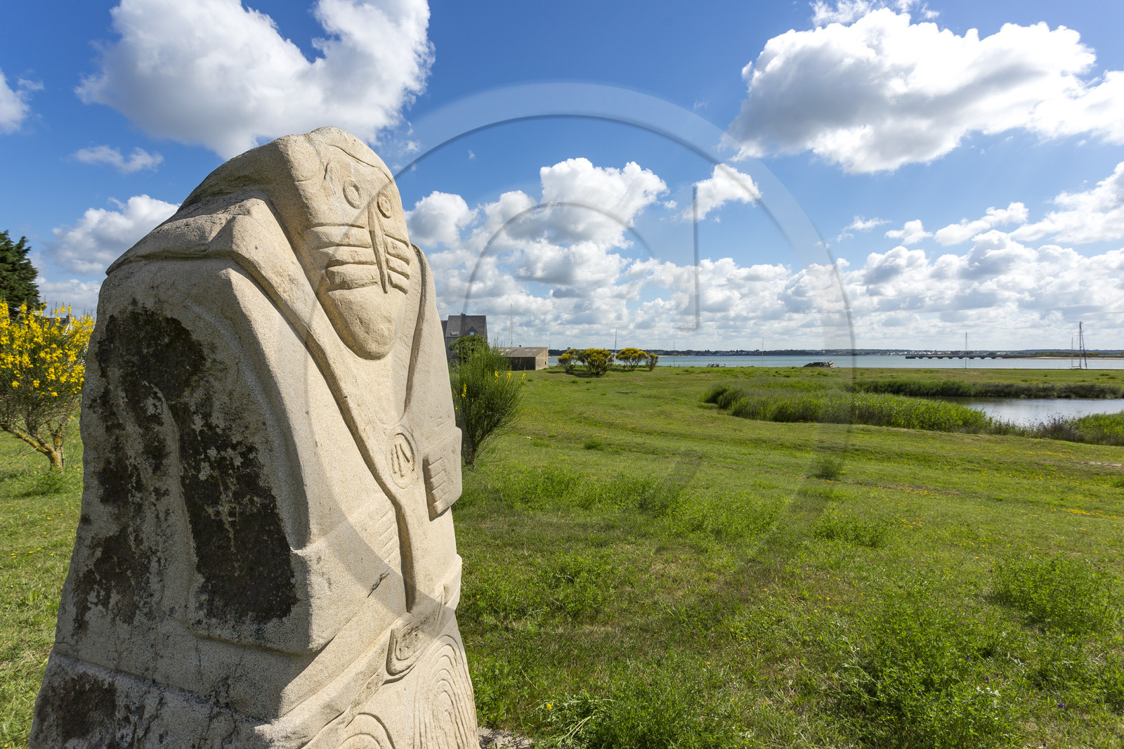 Sculpture du peuple des dunes _ Gavres