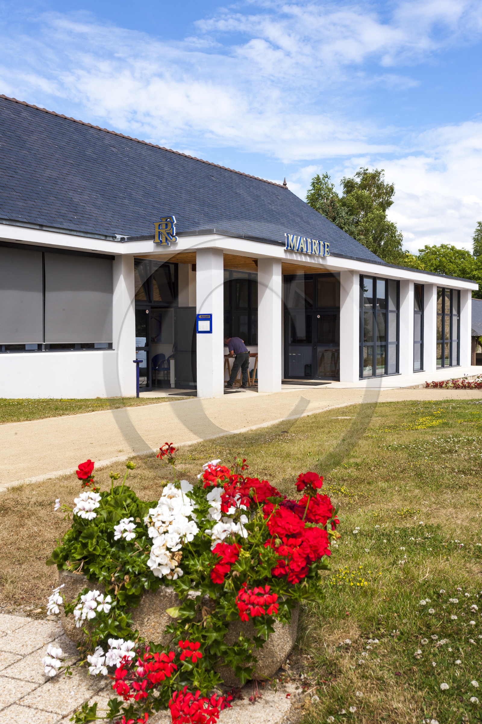 La mairie de Brandérion