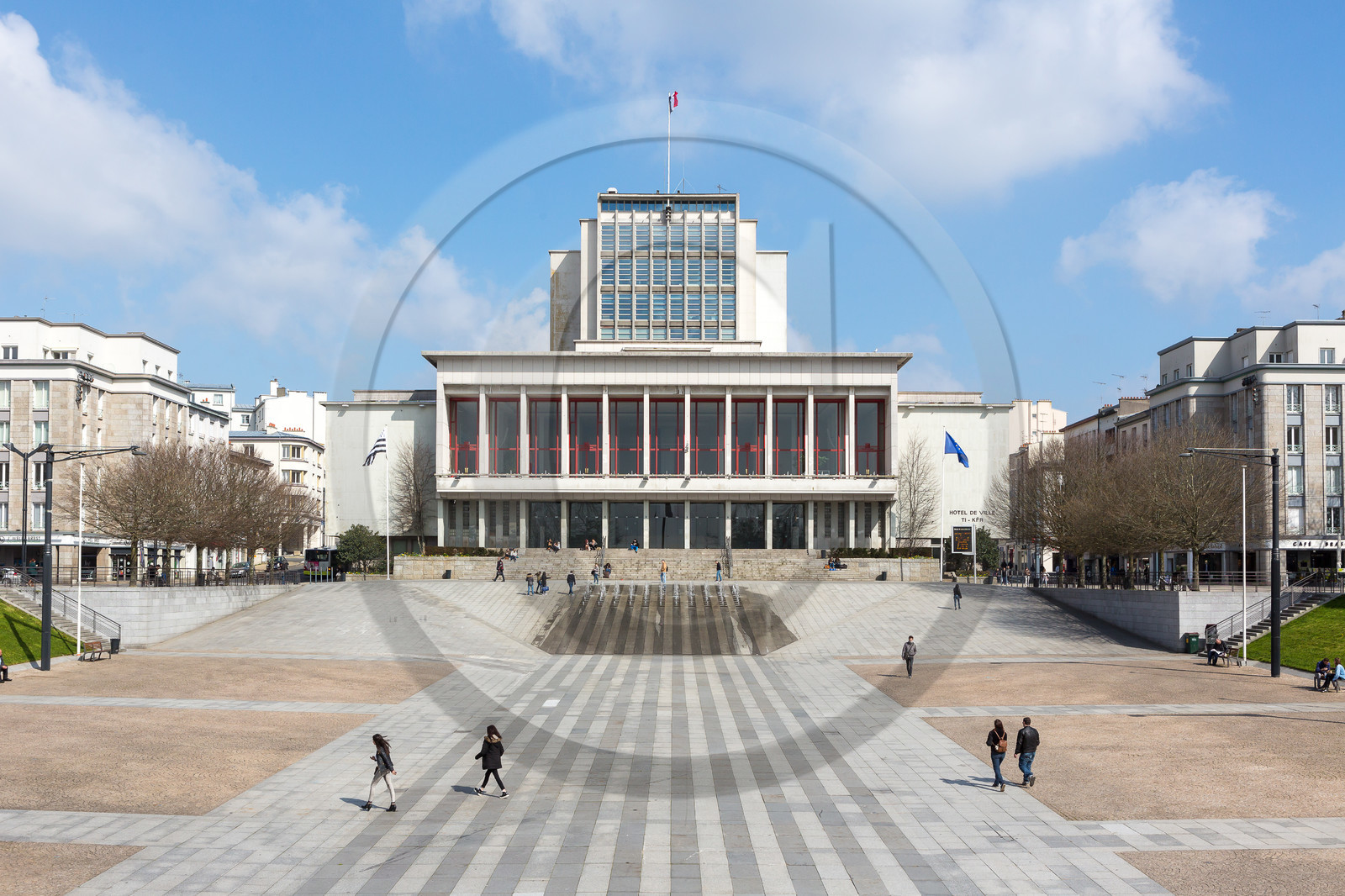 Mairie de Brest, place de la Liberté.