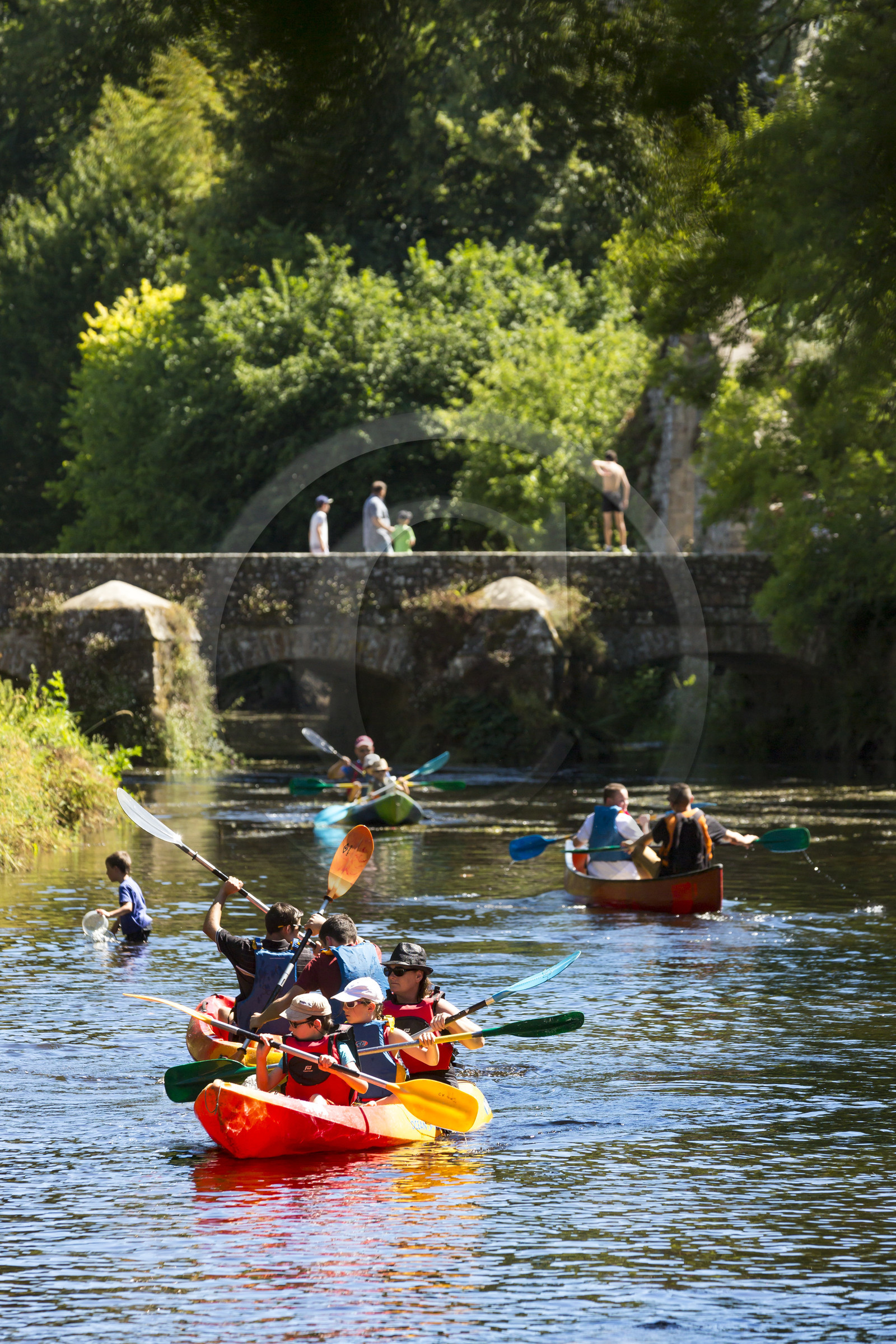 Canoé et Kayak sur le Scorff.