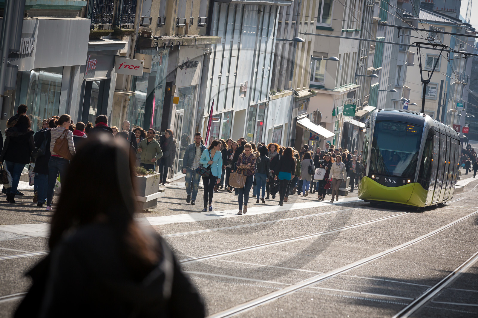 Rue Jean Jaures à Brest