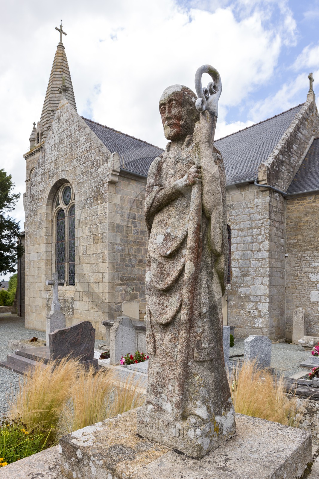 Statue de Saint Maudez _ Saint Maudez ( 22 )