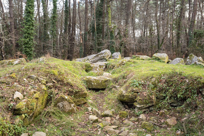 Le dolmen de Mané-Ven-Guen ou Toulvern situé à Baden