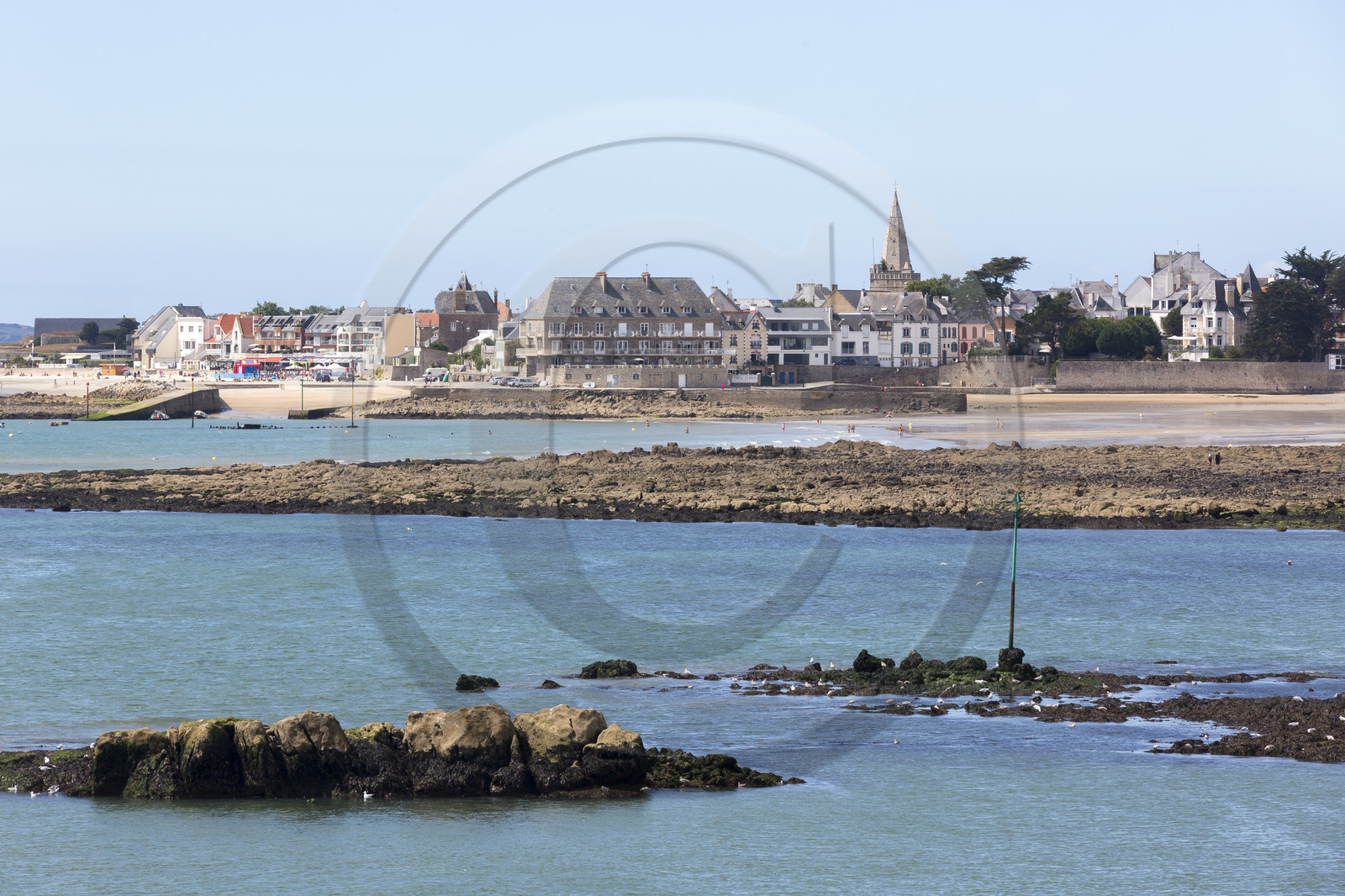 Rade de Lorient. Vue depuis Port-Louis