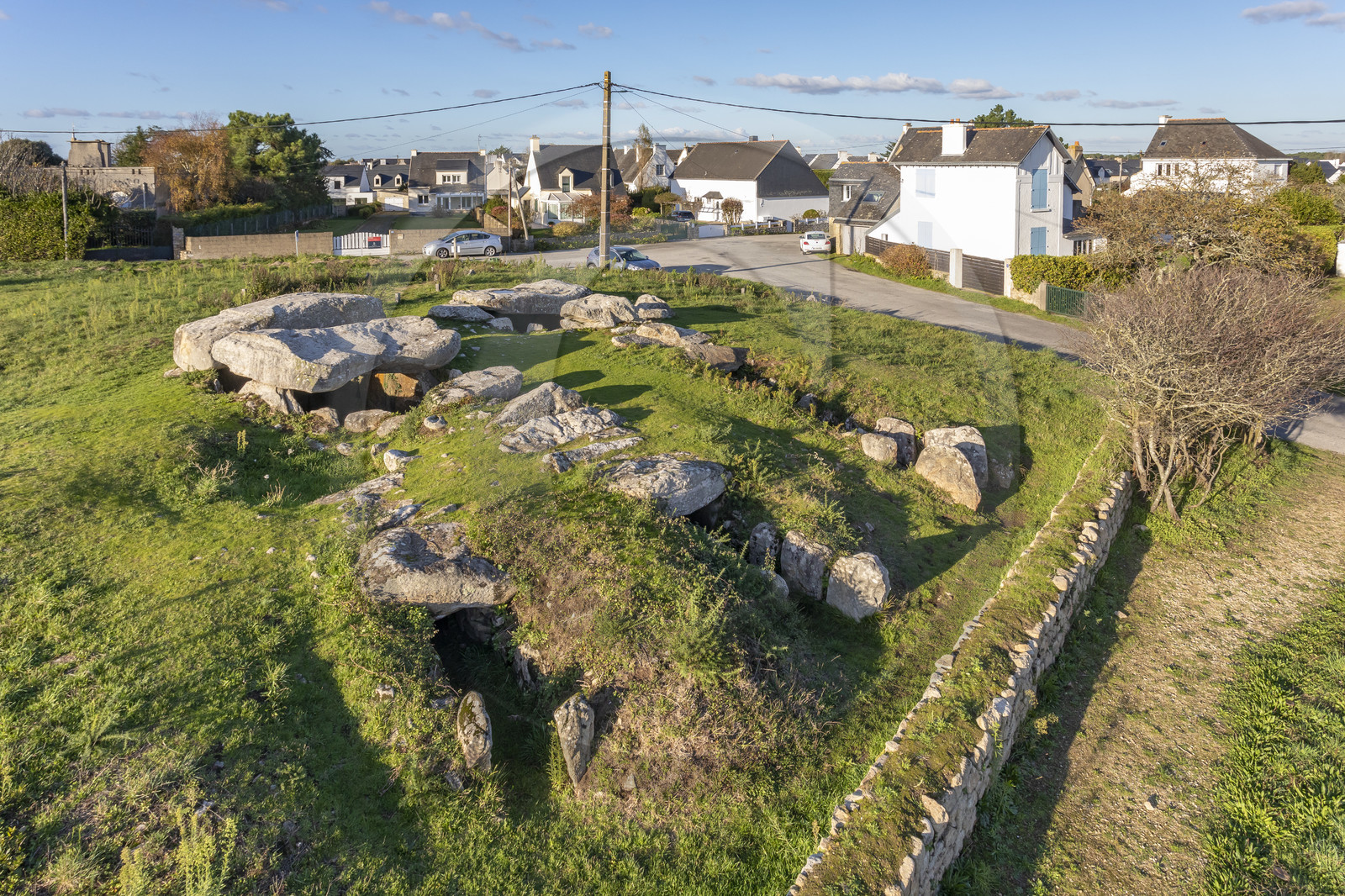 Le tumulus de Rondossec à Plouharnel