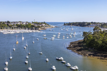 Vue de l'estuaire de l'Odet _ Bénodet