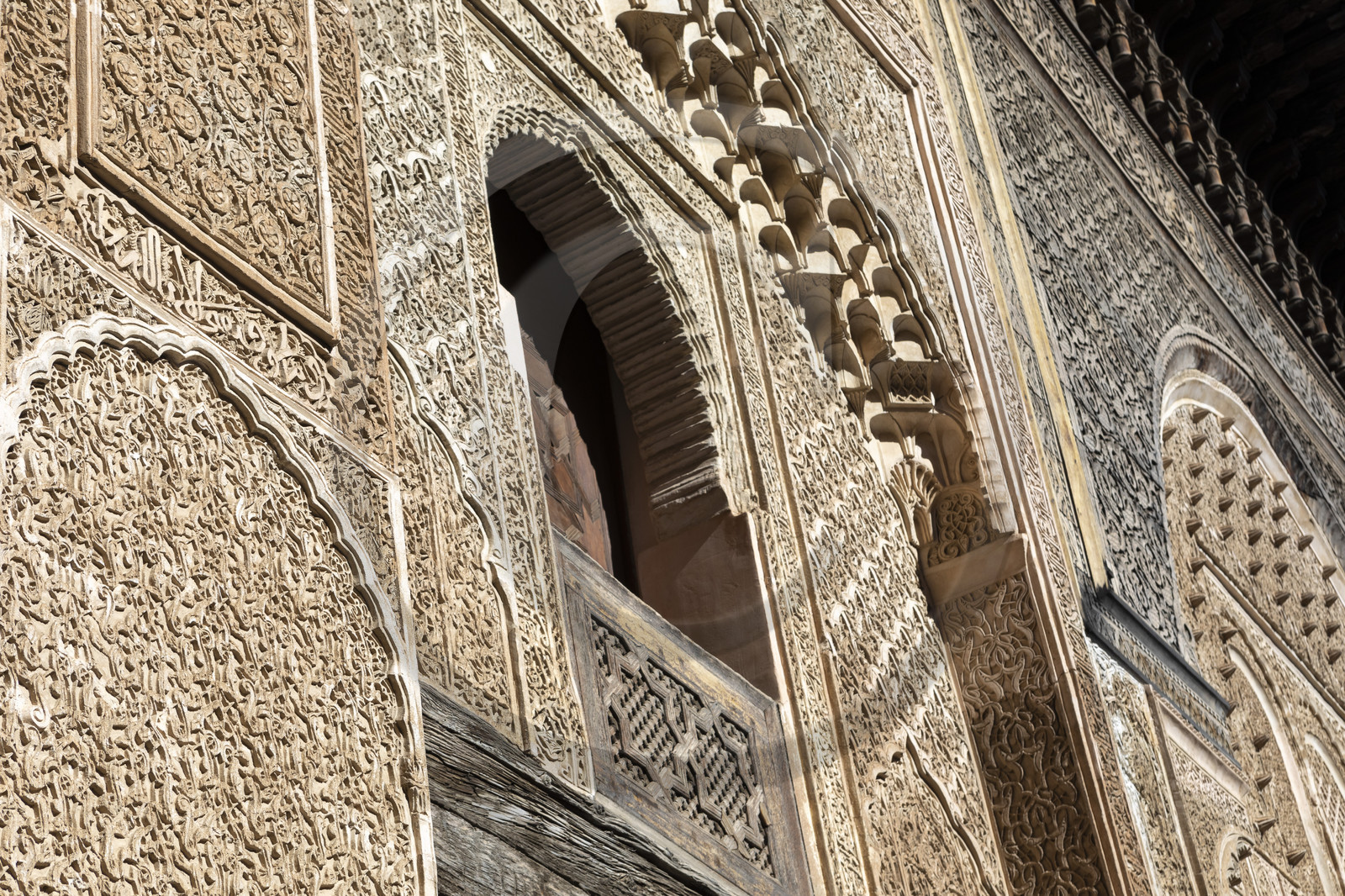 La Medersa Bou Inania dans la Médina de Fès au Maroc.