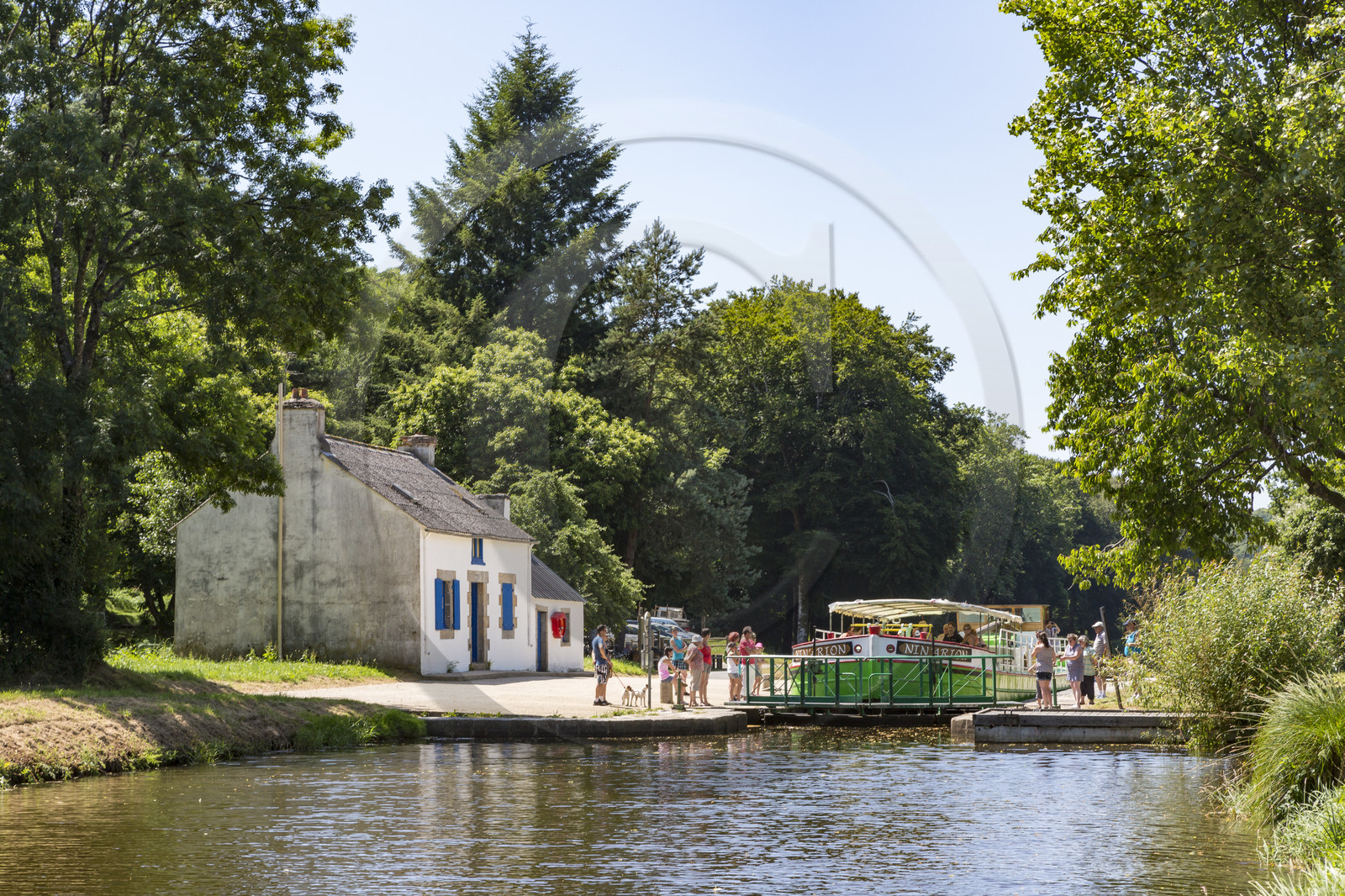 Ecluse de Minazen à Languidic