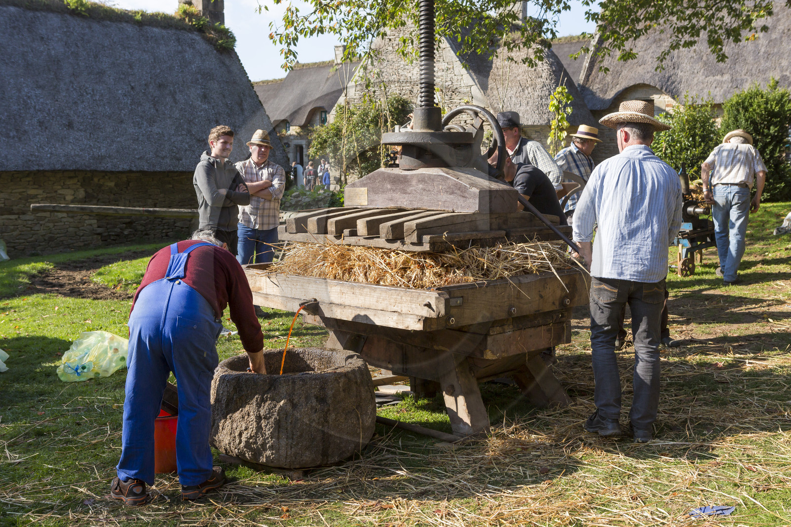 Le village de Poul Fétan à Quistinic
