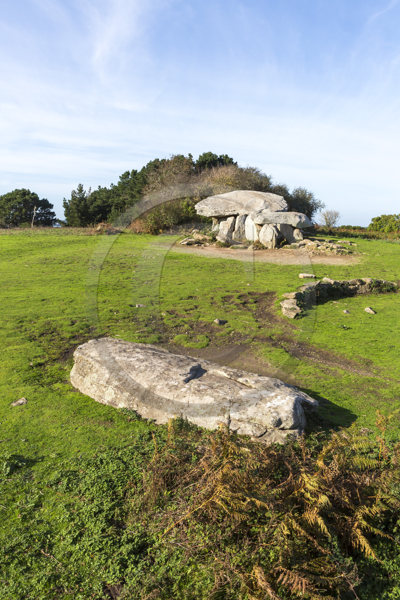 Dolmen de PenHap sur l'ile aux moines