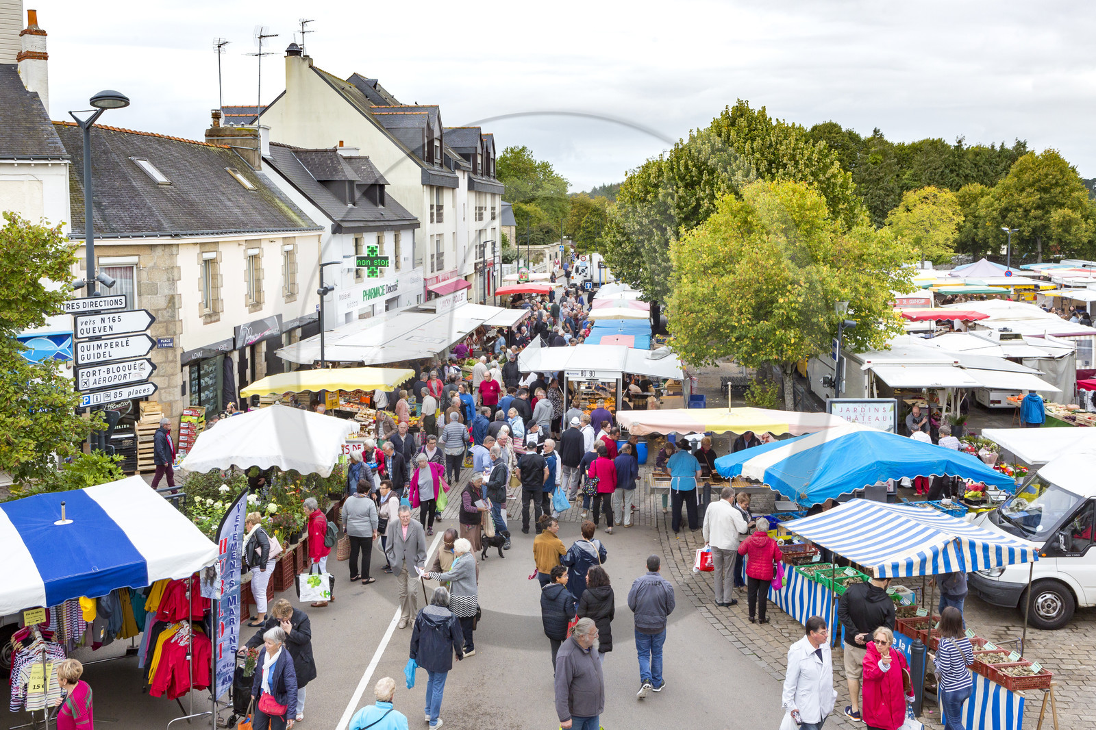 Le marché de Ploemeur