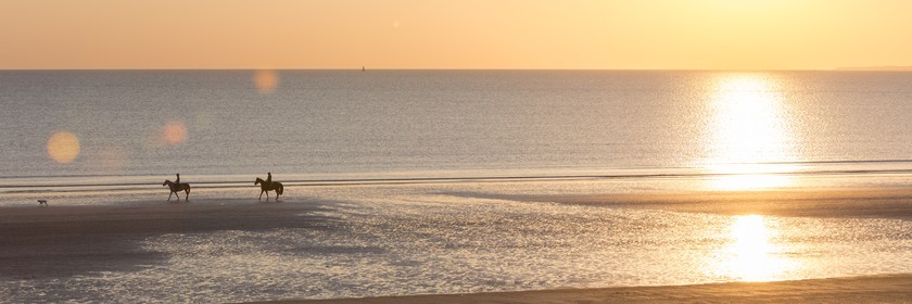 La plage de la Guérite à Plouharnel