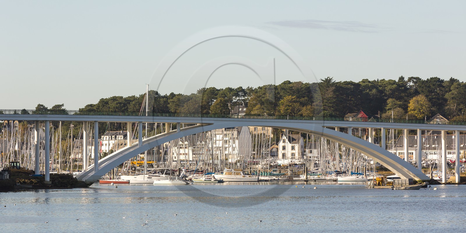 La Trinite vue depuis Saint-Philibert.