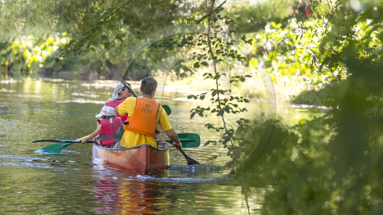 Canoé et Kayak sur le Scorff.