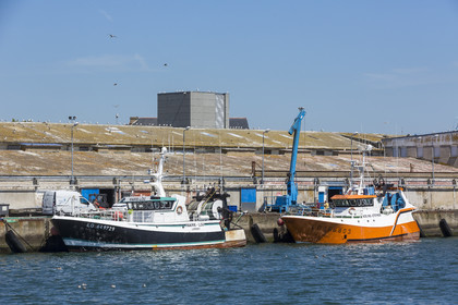 Le port de pêche de Lorient