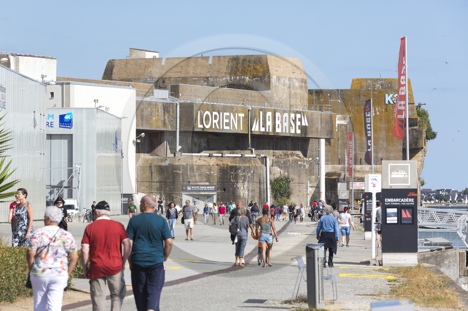 Le site de la BSM à Lorient