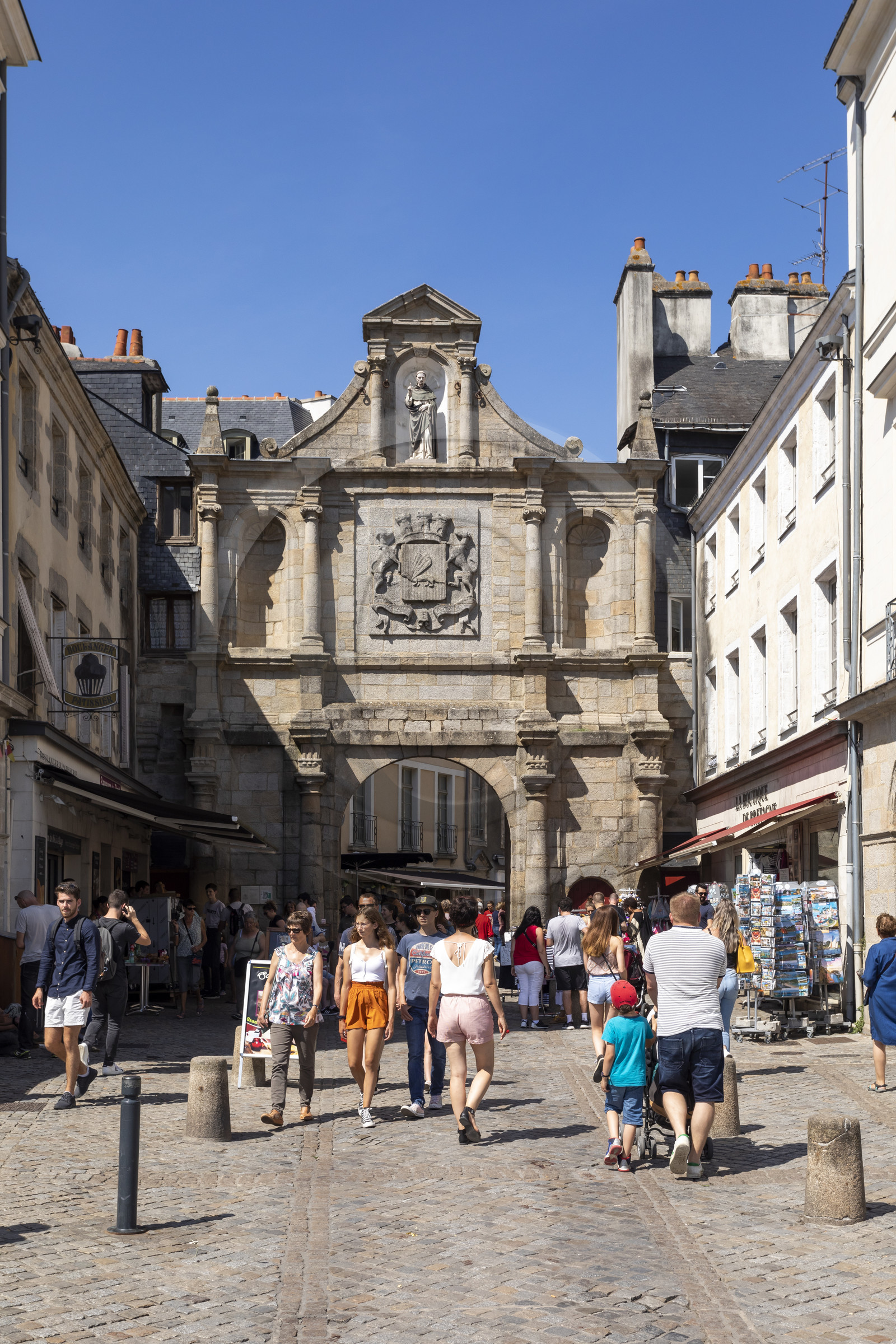 La porte Saint-Vincent à Vannes