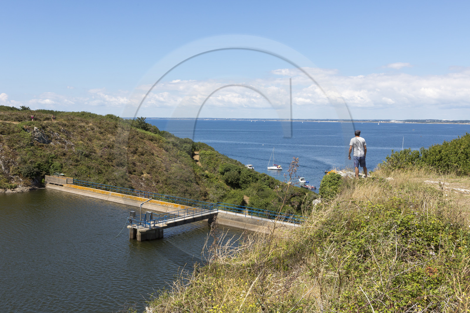 Barrage de Groix ( station d'assainissement des eaux usées ).