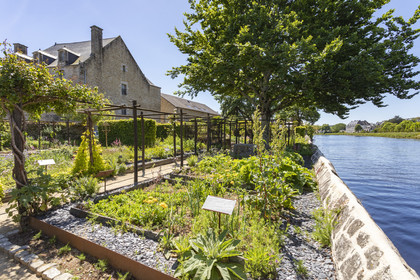 Le jardin du Prieuré Locmaria à Quimper