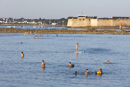 Plage des Toulhars à Larmor-Plage