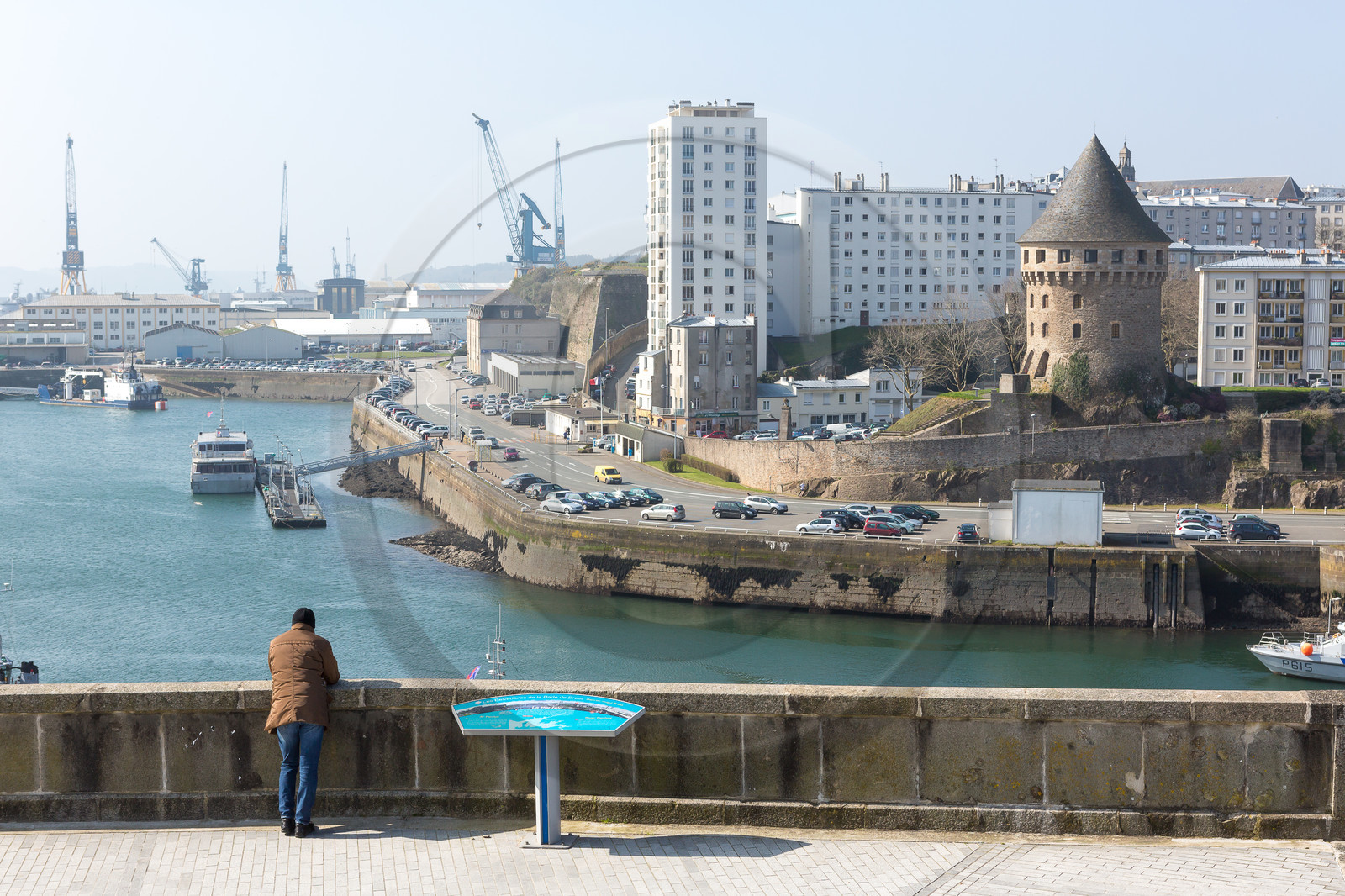 Pont de la recouvrance à Brest
