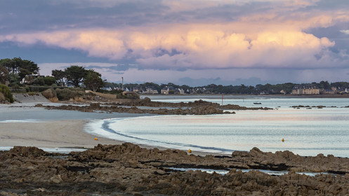La plage de Légenèse à Carnac