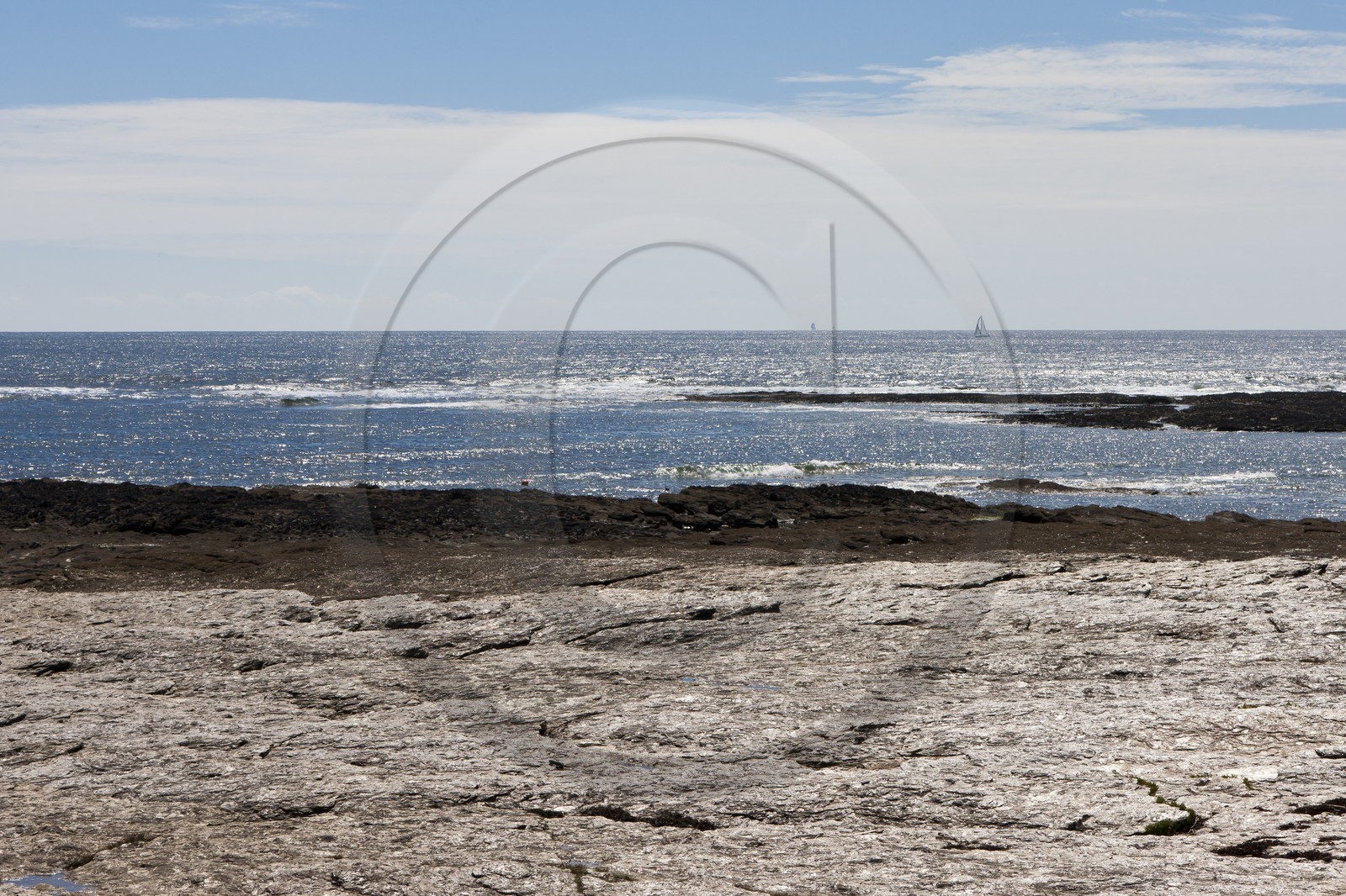France, Morbihan (56), Ile de Groix. la pointe des Chats