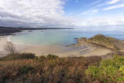 Le port de Gwin Zégal à Plouha