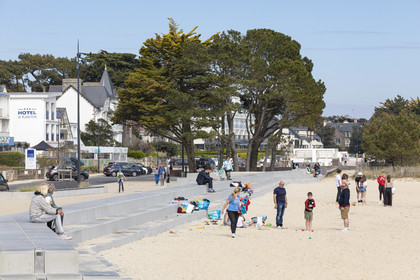 La grande plage de Carnac
