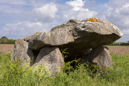 Le dolmen de Kerangre à Erdeven.