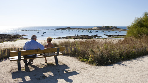 Ploemeur_plage de fort-bloque