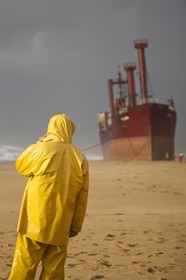 Echouage du Cargo TK Bremen _ Erdeven