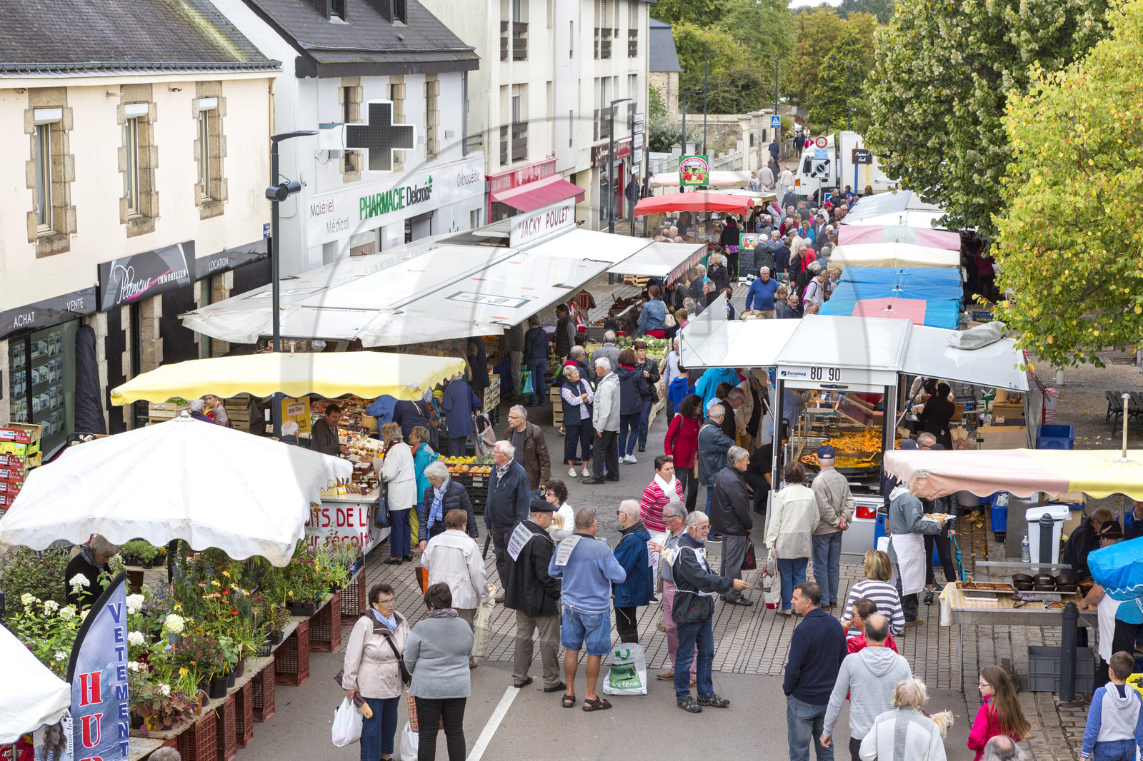 Le marché de Ploemeur