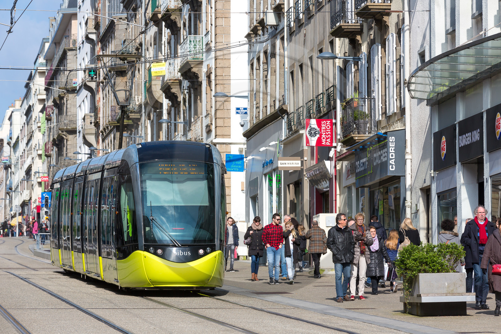 Rue Jean Jaures à Brest