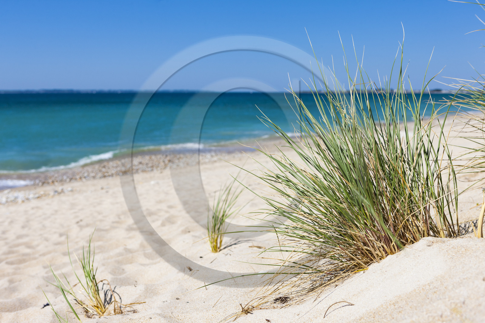 La plage de Lines à Gâvres