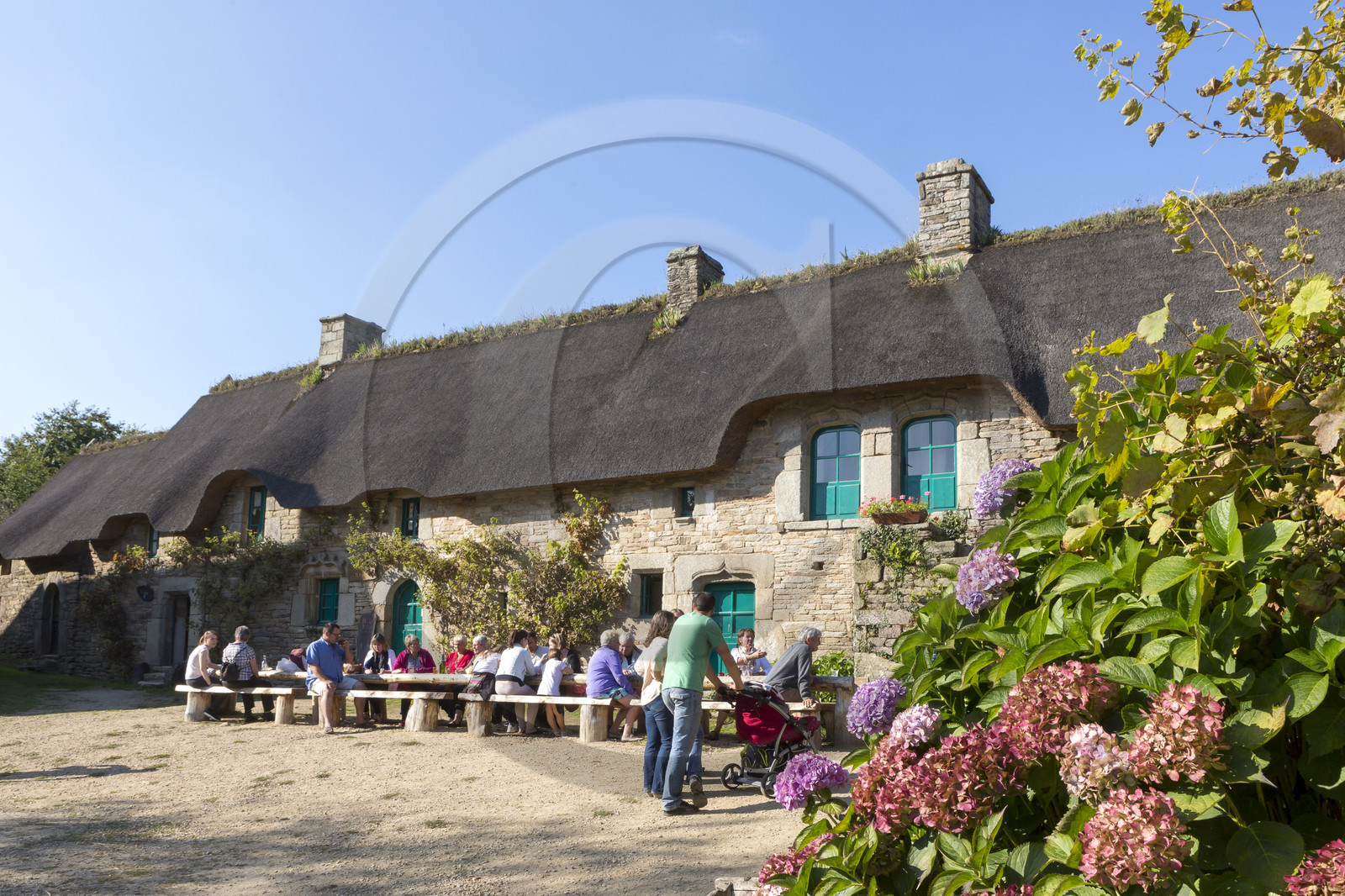 Le village de Poul Fétan à Quistinic