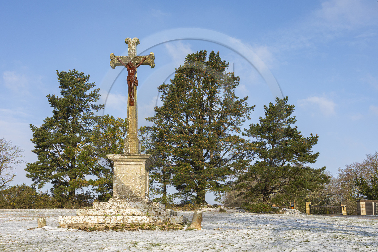 La chapelle Sainte-Barbe au Faouët (56).