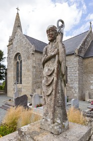Statue de Saint Maudez _ Saint Maudez ( 22 )