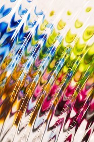 Ondes colorées _ Inside Glass