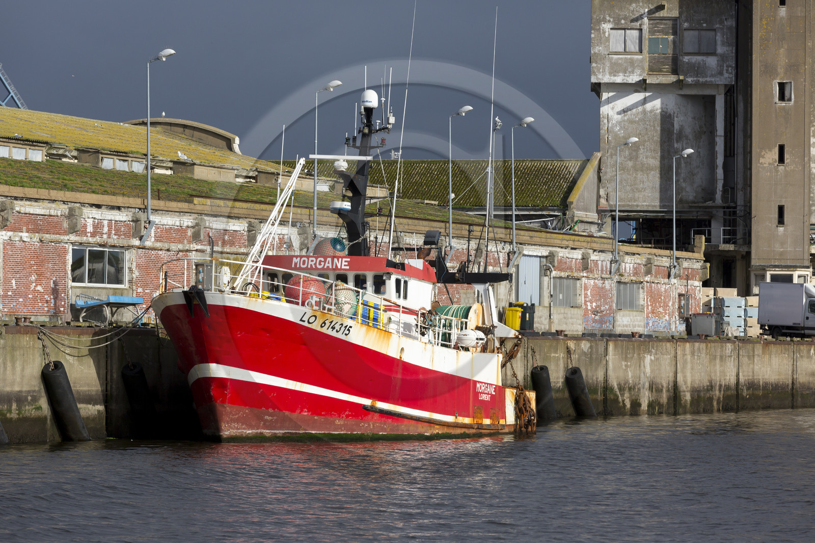 Le port de pêche de Keroman à Lorient