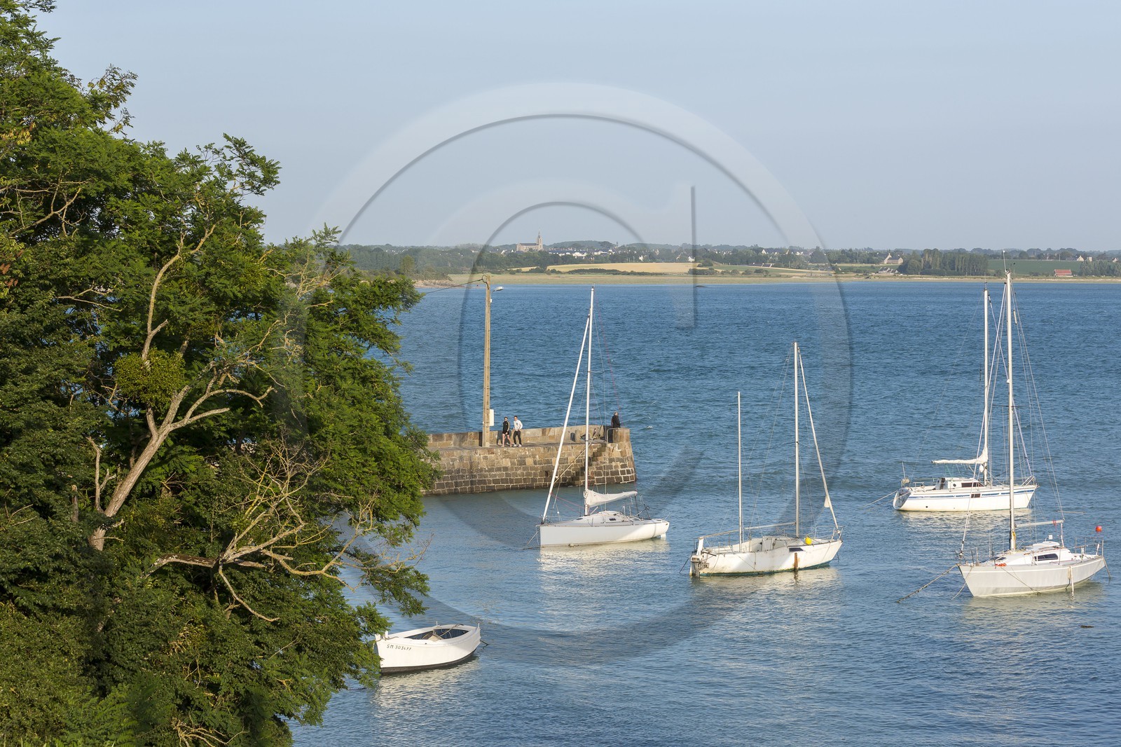 Le port du chatelet à St Jacut de la Mer