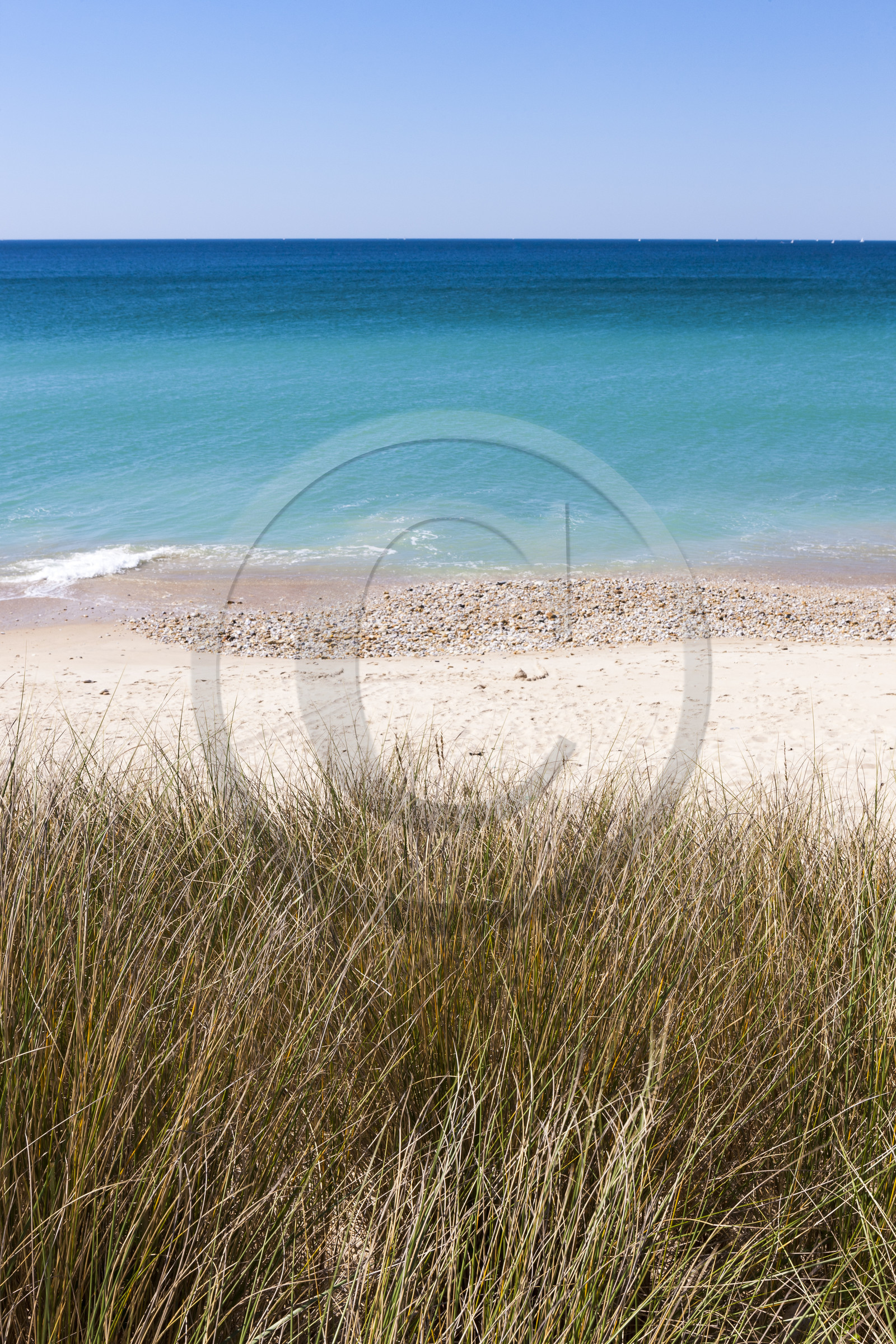 La plage de Lines à Gâvres