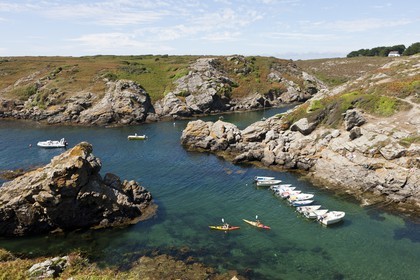 La crique du port Saint Nicolas