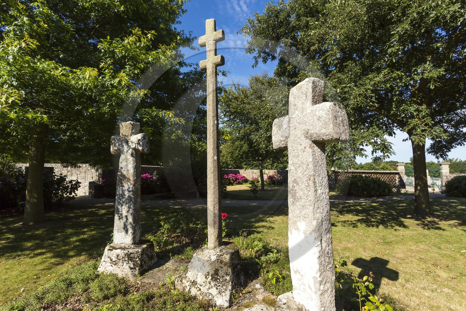 Les trois croix _ Plélan le Petit