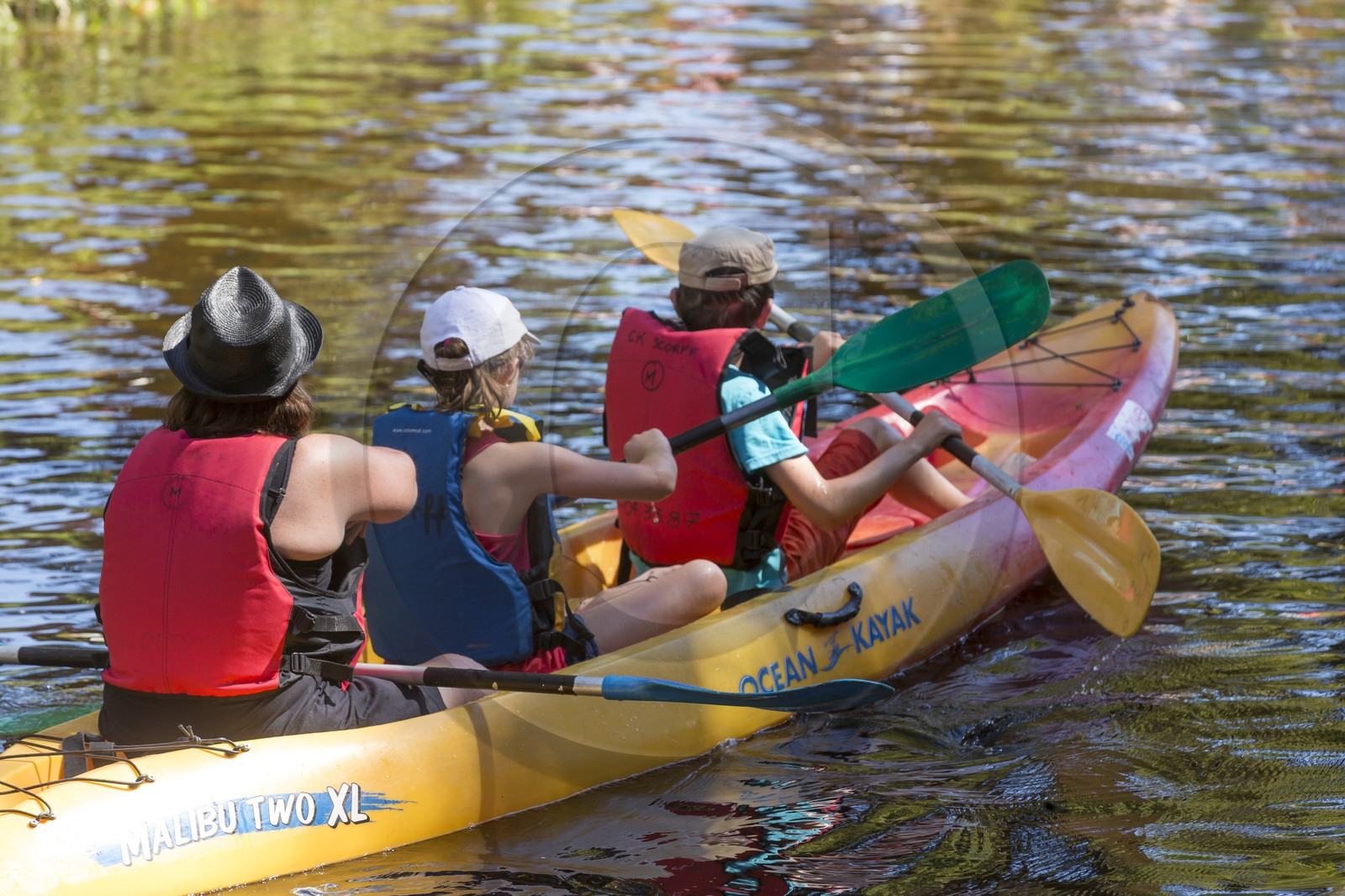 Canoé et Kayak sur le Scorff.